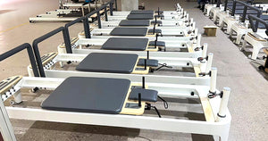 ONEMAX Pilates Reformer White Aluminium alloy Pilates Reformer