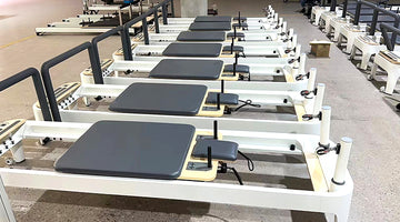 ONEMAX Pilates Reformer White Aluminium alloy Pilates Reformer