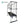 Load image into Gallery viewer, ONEMAX PILATES CADILLAC FULL TRAPEZE ALUMINIUM ALLOY BLACK PILATES EQUIPEMENT