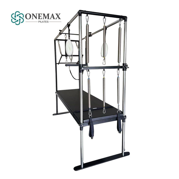 ONEMAX PILATES CADILLAC FULL TRAPEZE ALUMINIUM ALLOY BLACK PILATES EQUIPEMENT