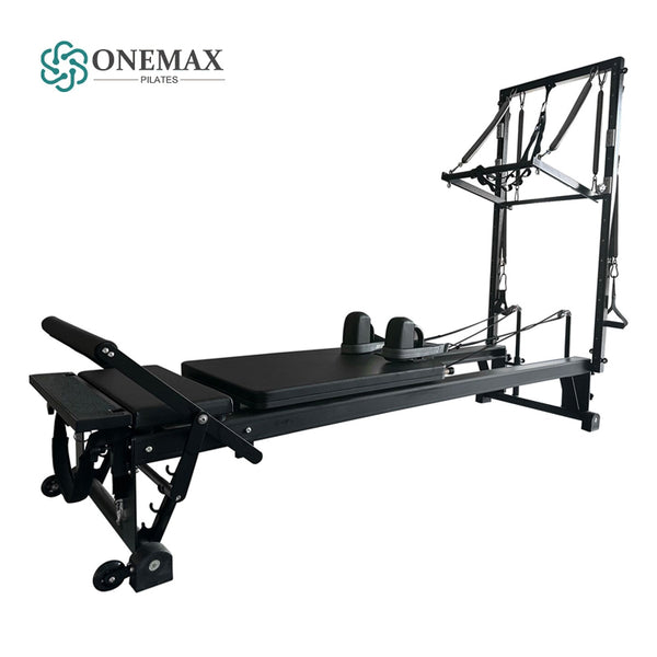 ONEMAX PILATES ALUMINIUM Half Trapeze REFORMER TOWER EQUIPEMENT EXERCISE GYM STUDIO PILATES REFORMER WITH TOWER