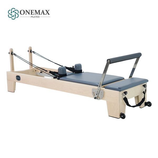 ONEMAX Reformer Professional Australian Style Wooden Pilates Reformer for Pilates Studio Pilates Equipment