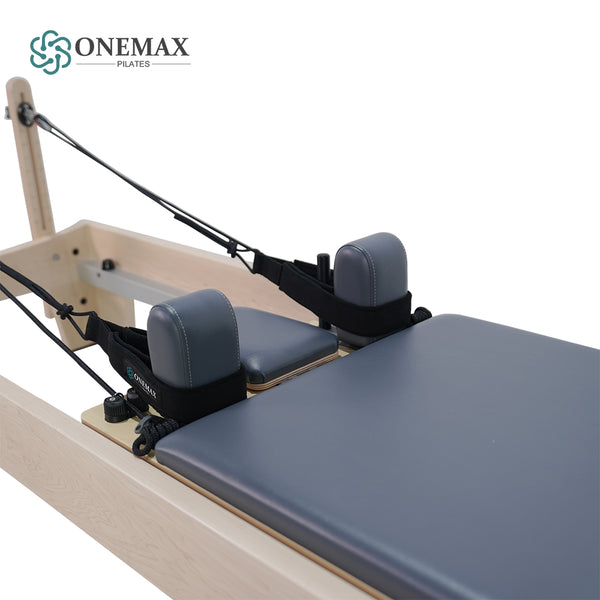 ONEMAX Reformer Professional Wooden Pilates Reformer with Half Trapeze for Pilates Studio Pilates Equipment
