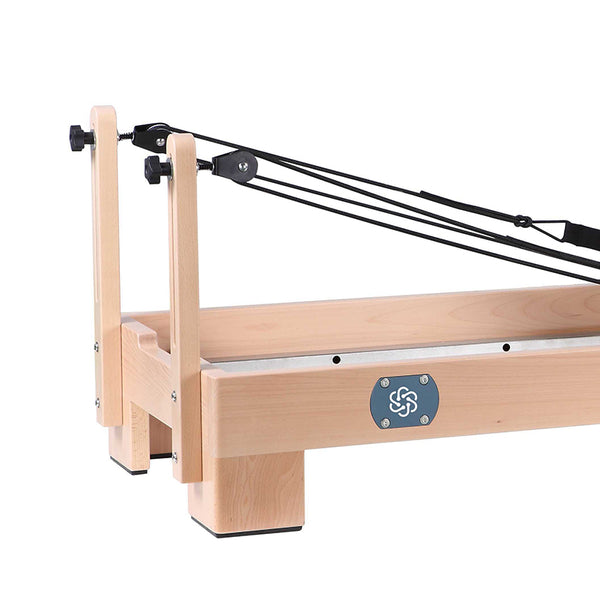 ONEMAX Beech wood Pilates reformer Customizable logo leather color
