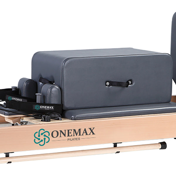 ONEMAX Beech wood Pilates reformer Customizable logo leather color