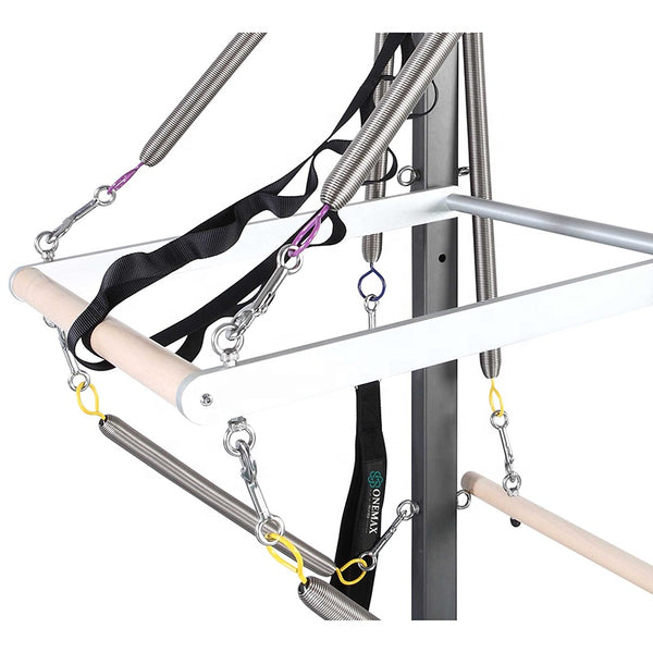 ONEMAX aluminium pilates reformer tower musculation equipement exercise gym studio pilates reformer with tower