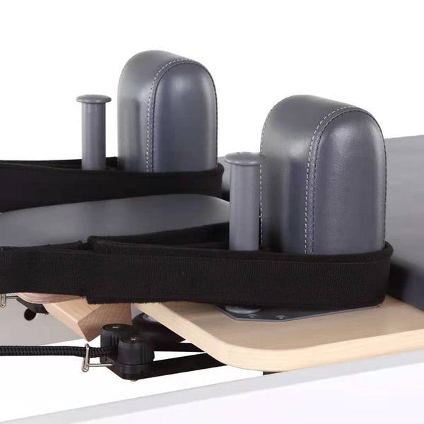 ONEMAX white aluminium reformer alle gro 2 pilates reformer white