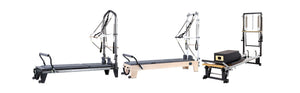 pilates reformer with half trapeze