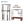 Load image into Gallery viewer, ONEMAX REFORMER Solid North American Walnut Wood Pilates Cadillac Trapeze Table, Commercial &amp; Home Studio Cadillac Bed with Stainless Steel Tower
