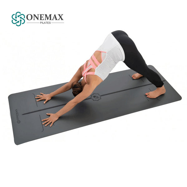 ONEMAX Professional Yoga Mat PU Natural Rubber Logo Custom anti-slip