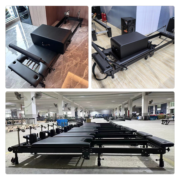 ONEMAX Home use portable aluminum folding pilates reformer foldable reformer pilates machine