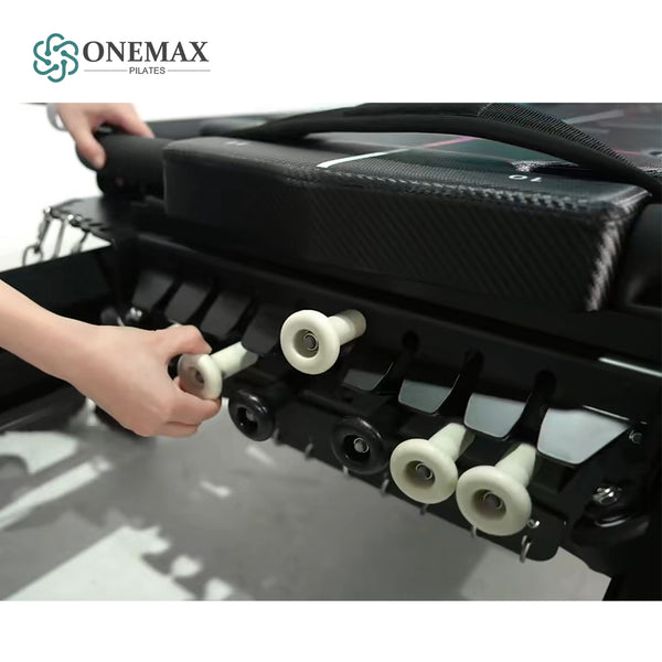 ONEMAX Reformer Core Adjustable Gym Aluminum Alloy Pilates Reformer for Yoga Body Exercise