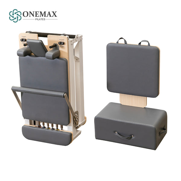 2025 ONEMAX Reformer  Foldable Pilates Reformer Reformer  Aluminum Alloy Pilates Equipment for Home Use