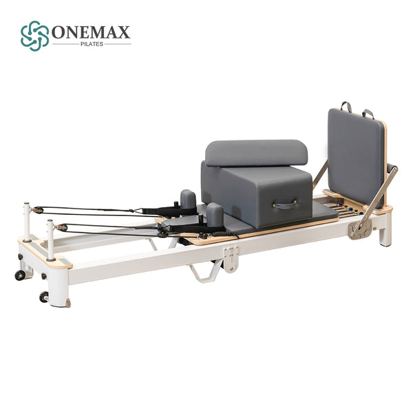 2025 ONEMAX Reformer  Foldable Pilates Reformer Reformer  Aluminum Alloy Pilates Equipment for Home Use