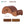 Load image into Gallery viewer, ONEMAX REFORMER Pilates Spine Corrector Walnut Wood Pilates Arc Barrel for Studio &amp; Home
