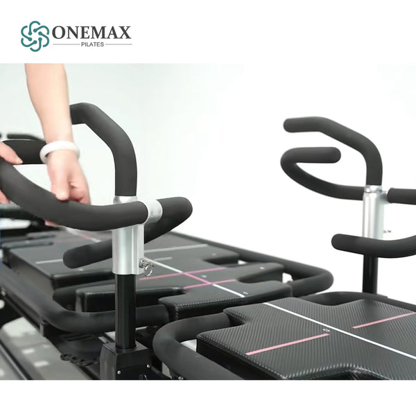 ONEMAX Reformer Core Adjustable Gym Aluminum Alloy Pilates Reformer for Yoga Body Exercise