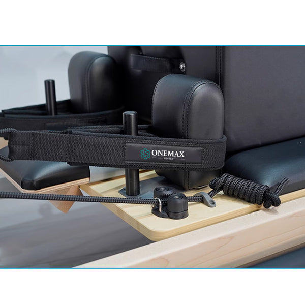 ONEMAX Anti-rot Wood Pilates Reformer Aluminum Foot For Professional Pilates Studio