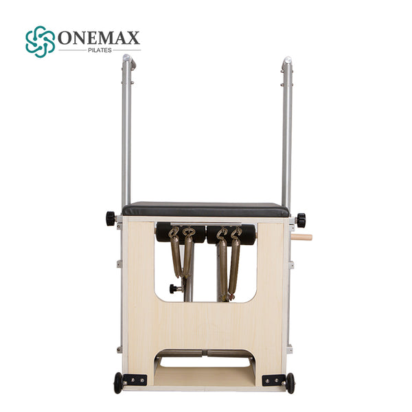 ONEMAX Pilates chair aluminum alloy adjustable handle + American white maple